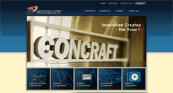 Desktop Screenshot of concraft.com.tw