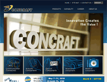 Tablet Screenshot of concraft.com.tw
